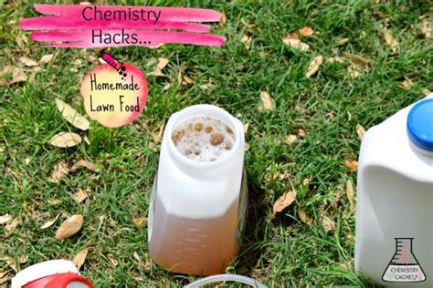 Another Fantastic Chemistry Hack Homemade Lawn Food Easy Cheap And