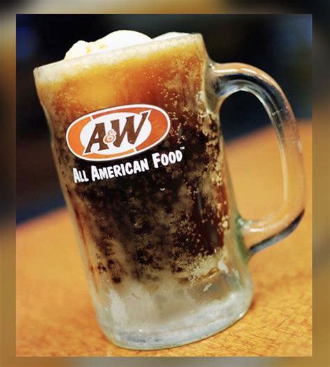 Frosty Aandw Root Beer Mug Root Beer Aandw Root Beer All American Food