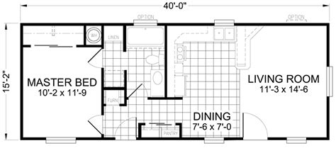 Haus And Garten Heimwerker Pdf Floor Plan 16x40 House Model 1b 1193 Sq