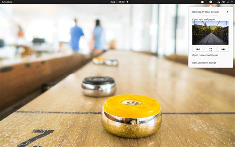 Desk Changer Gnome Shell Extensions