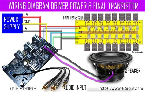 I have been looking for a good stereo amplifier circuit diagram for a long time. Super Power Amplifier Yiroshi Audio - 1000 Watt in 2020 | Audio amplifier, Circuit diagram, Audio