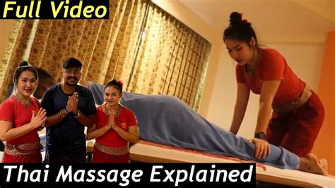 First Time Thai Massage In Thailand Youtube
