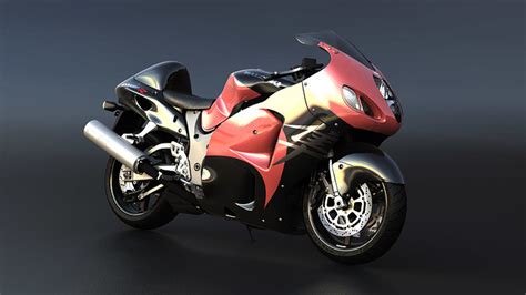 The suzuki hayabusa is quite simply the ultimate sportbike. 3D Suzuki Hayabusa 01 | CGTrader