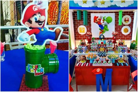 Inspire Se Na Decoração Mario Bros Para A Sua Festa Infantil Alto Astral