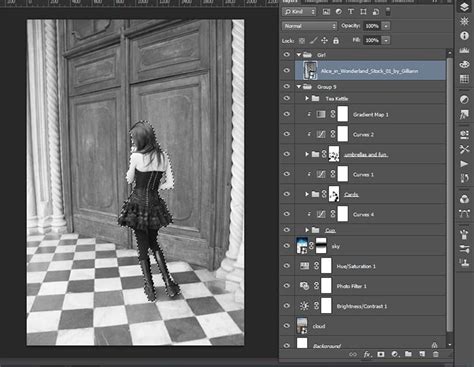 Create A Photo Manipulation Of Alice In Wonderland Photoshop Tutorials