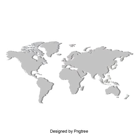 Map Clipart Png White Map Map Clipart World Map Vecto