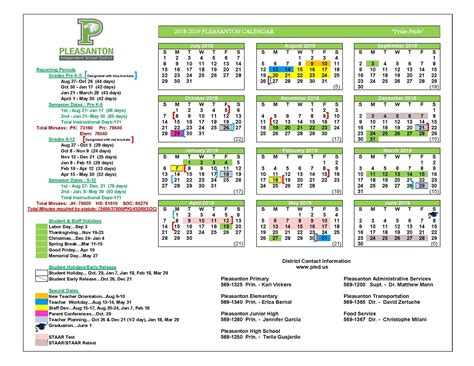 Pleasanton Isd Calendar Customize And Print