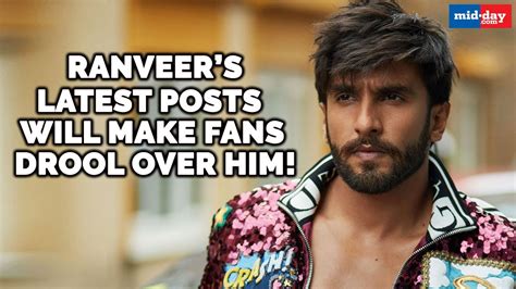 Ranveer Singh Shares Throwback Photos That Will Make His Fans Drool Over Him Youtube