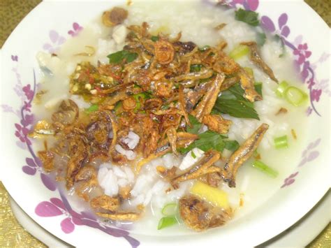 Bubur berlauk johor style ( johorean style rice porridge@ congee ) resepi bubur nasi chef alexiswandy. DARI DAPUR ORANG KAMPUNG: NASI AIR @ BUBUR BERLAUK