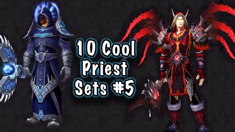 Jessiehealz 10 Cool Priest Transmog Sets 5 World Of Warcraft Youtube