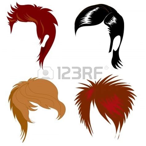 men hair style set of hair clipart panda free clipart images