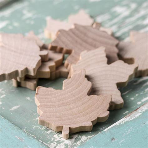 Unfinished Wood Maple Leaf Cutouts All Wood Cutouts Wood Crafts