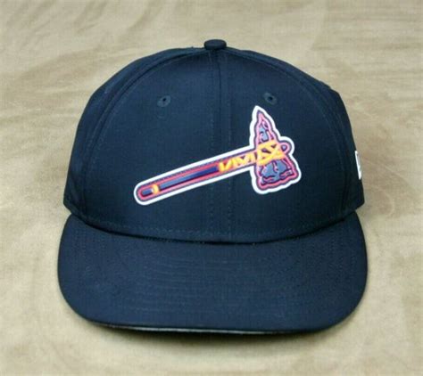new atlanta braves tomahawk new era 5950 baseball hat size 6 1 2 retail 36 ebay