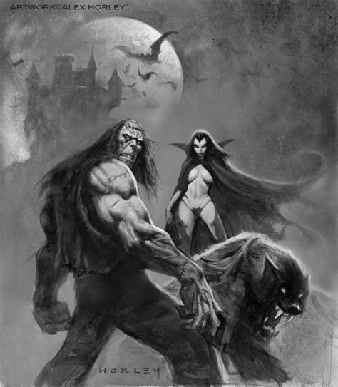 Creatures Of The Night By Alexhorley On Deviantart