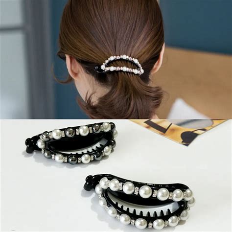 1pc New Women Elegant Lady Headbands Hair Accessories Crystal Pearl
