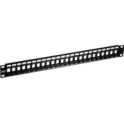 Buy TRENDnet 24-Port Blank Keystone 1U Patch Panel, TC-KP24, Cat5