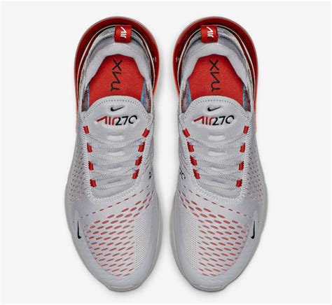 Nike Air Max 270 Wolf Grey University Red Ah8050 018 Release Date