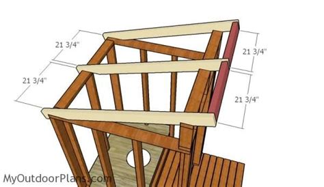 This Step By Step Diy Woodworking Project Is About A Outhouse Roof