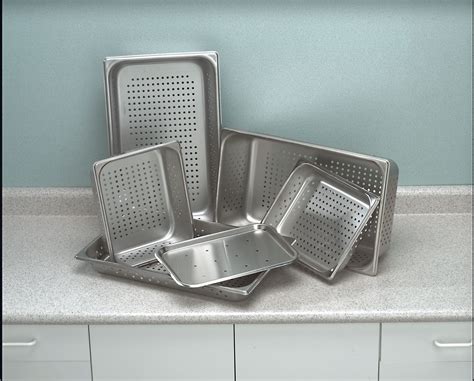 Grainger Approved Perforated Tray Stainless Steel 2 12 In Height 10