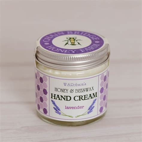 Honey And Beeswax Hand Cream With Lavender 50g Chain Bridge Honey Farm