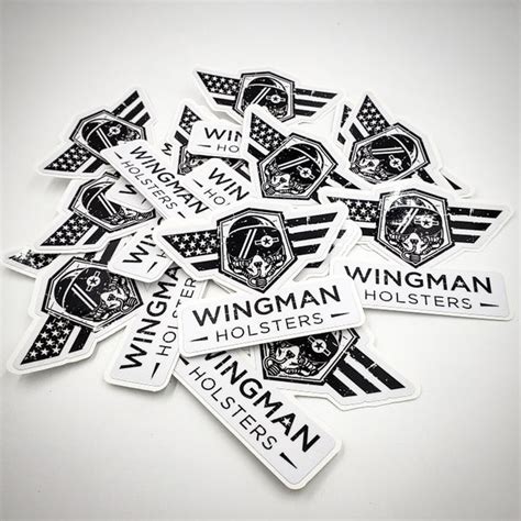 Wingman Sticker Wingman Holsters