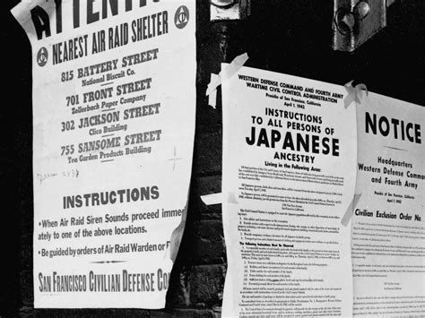 japanese american internment facts giving them