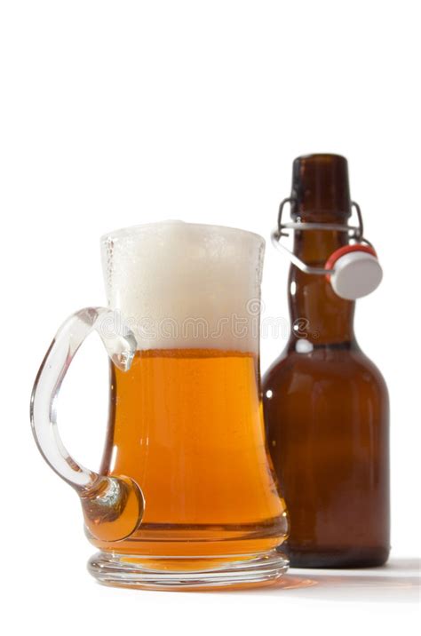 Full Beer Mug And Bottle Stock Photo Image 1758270