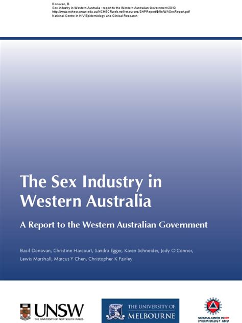 the sex industry in western australia pdf prostitution human