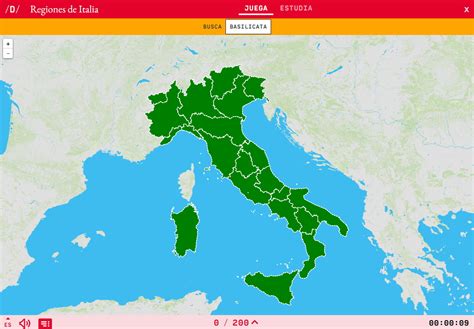 Procura um mapa de itália? Regiones De Italia Mapa Interactivo