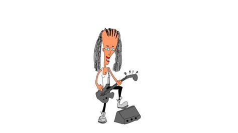 Awesome Cartoon Bass Player Girl Rocking It Youtube