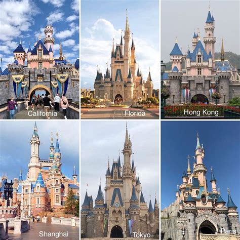 I can't think of a better way to. Disney Hype Beast on Instagram: "DISNEY'S CASTLES AROUND ...