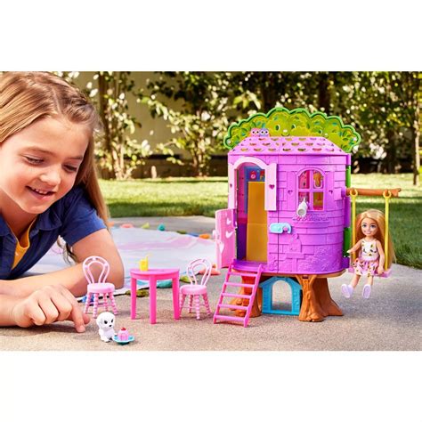 Barbie Chelsea Doll And Treehouse Playset Target Australia