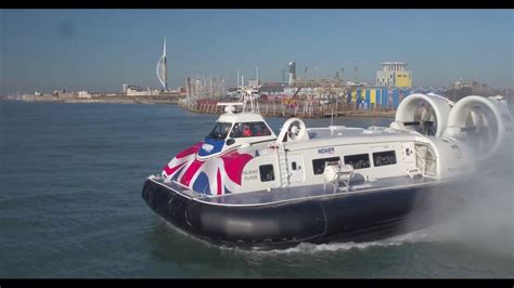Catch The Hovercraft To The Isle Of Wight Youtube
