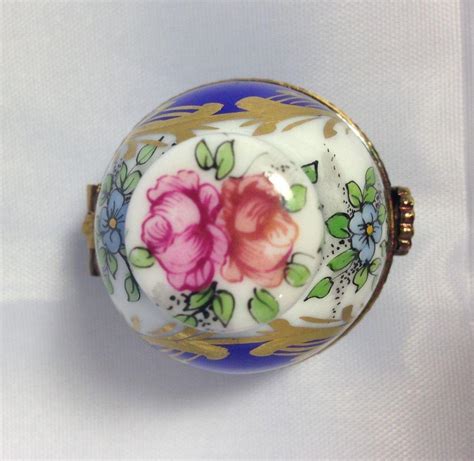 Rare Limoges Urn Trinket Box With Perfume Bottle From Art Deck On Ruby Lane