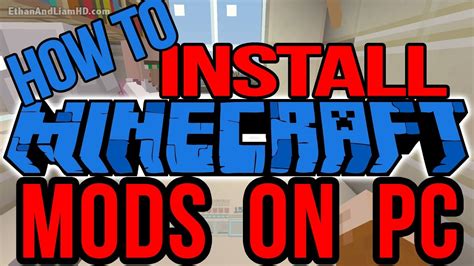 How To Install Minecraft Mods On Windows Pc Youtube