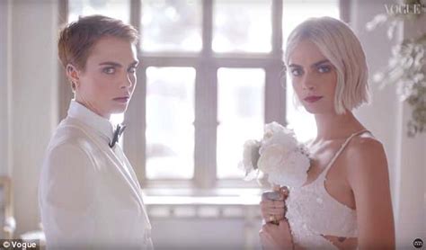 Cara Delevingne Transforms Into A Royal Bride For Vogue Video Daily