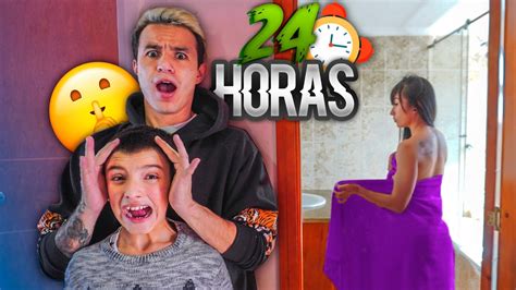 24 Horas Espiando A La Vecina Sexy ¡¡la Grabo Mientras Se Ducha