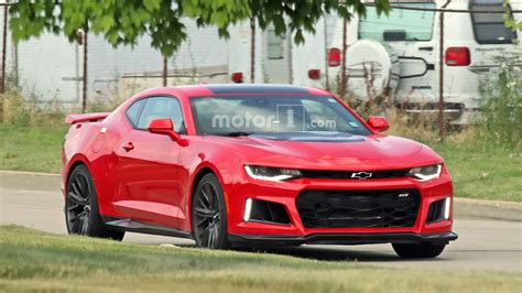 2019 Chevy Camaro Zl1 Spied Completely Uncovered