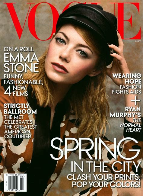 Emma Stone In Vogue Magazine May 2014 Issue Hawtcelebs