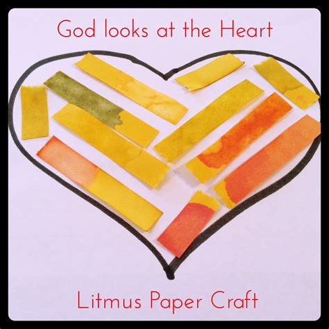 Flame Creative Childrens Ministry God Looks At The Heart Litmus