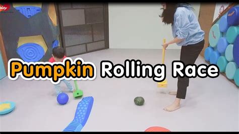Pumpkin Rolling Race Youtube