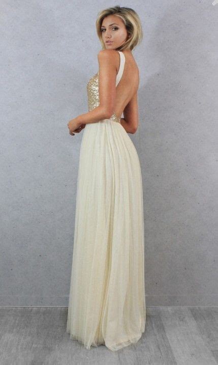 Charmming Chiffon With Top Sequin Bridesmaid Dress