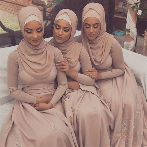 Pingl Sur Hijab Bridesmaid