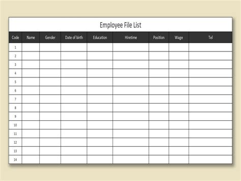 Overtime Sign Up Sheet Template Excel Addictionary