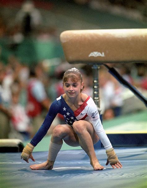 The Magnificent Seven Revisited Gymnastics Pictures Gymnastics Female Gymnast
