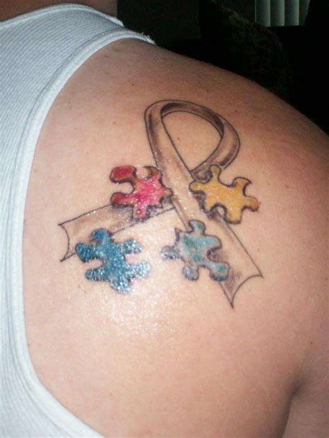 When youre ready to remove, just run under warm water and rub a washcloth over the tattoo Autism Awareness tattoo
