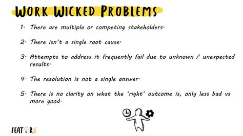 Wicked Problems Define Solve And Implement Featur