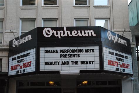The Orpheum Theater In Downtown Omaha Is Home To Many Plays And