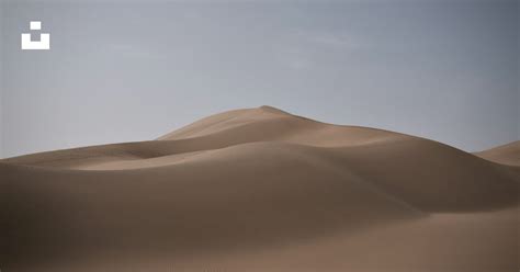 Brown Desert Under White Sky During Daytime Photo Free Grey Image On