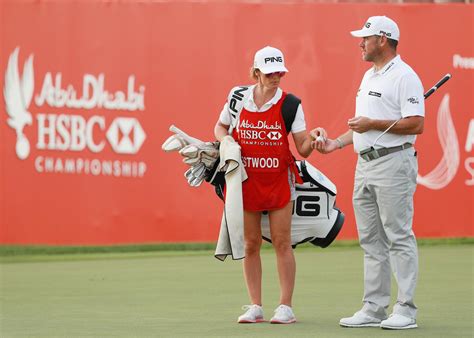 Lee westwood and his girlfriend/caddy helen storey partner up once againcredit: Lee Westwood's girlfriend fills in as last-second caddie | This is the Loop | Golf Digest